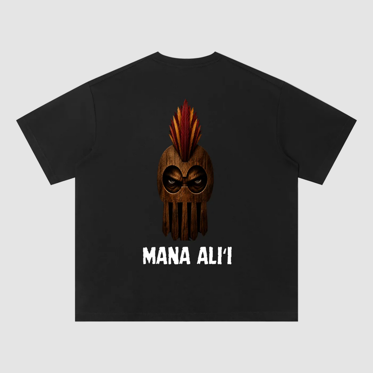 Mana,Hawaii,Chief,Black,Tee