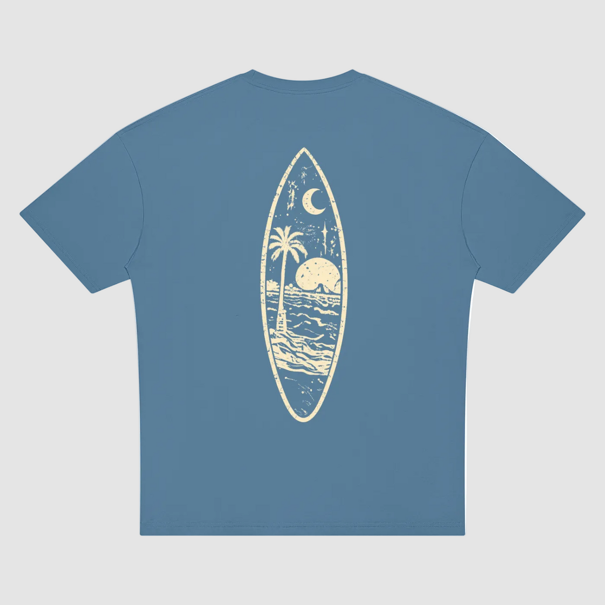 Oversized,Surf,Unisex,Comfortable,Ocean,Coast,Sunset,Palm
