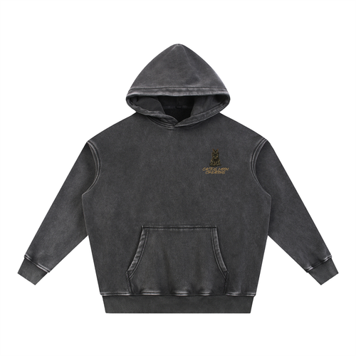 Black,Cat,Hoodie,Oversized,Unisex,Faded