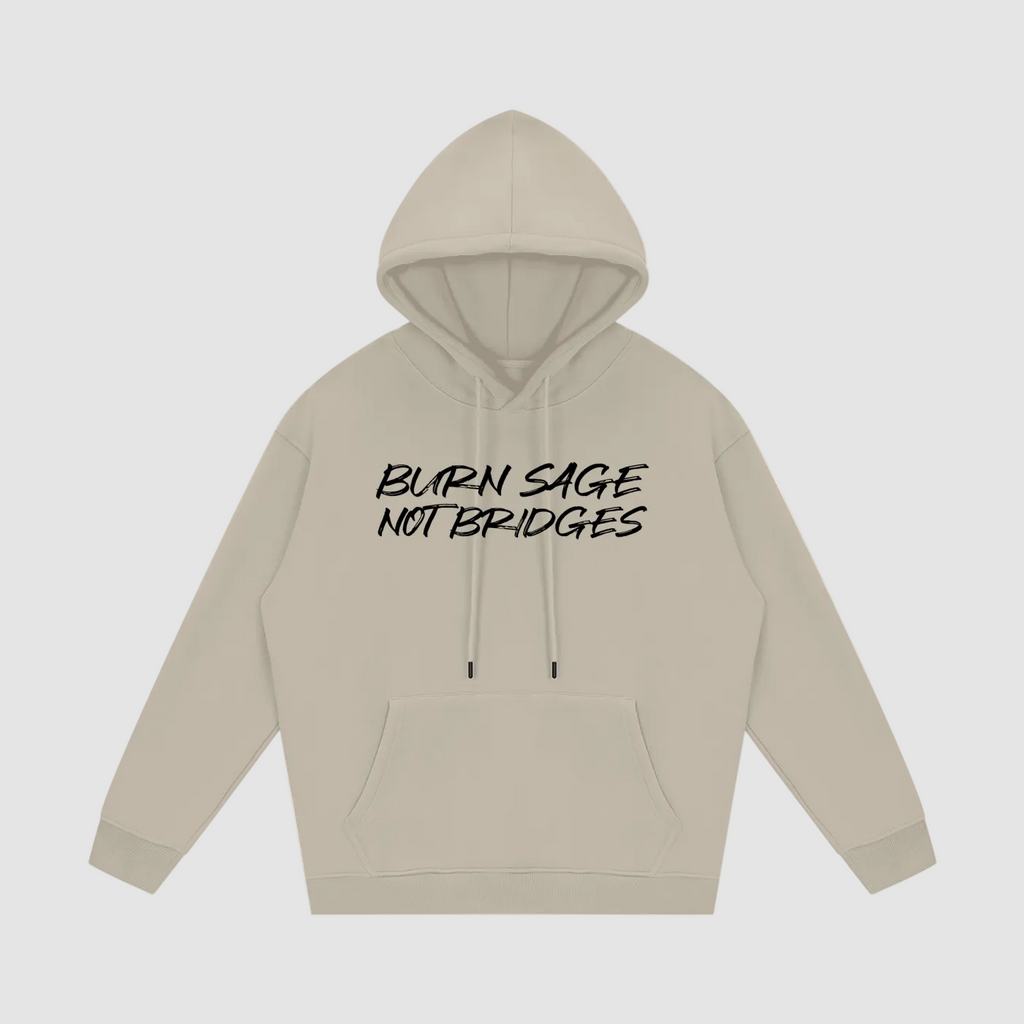 Hoodie,Beige,Brown,Fleece,Oversized,Unisex,Women,Men,Sage,Witchy